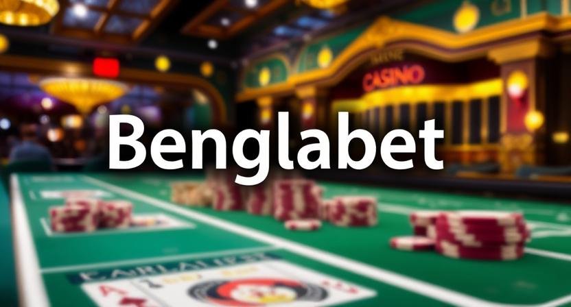 Immersive lounge-style interface of BENGALBET casino