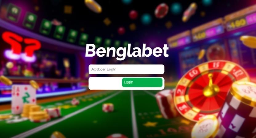Clean and intuitive BENGALBET login interface